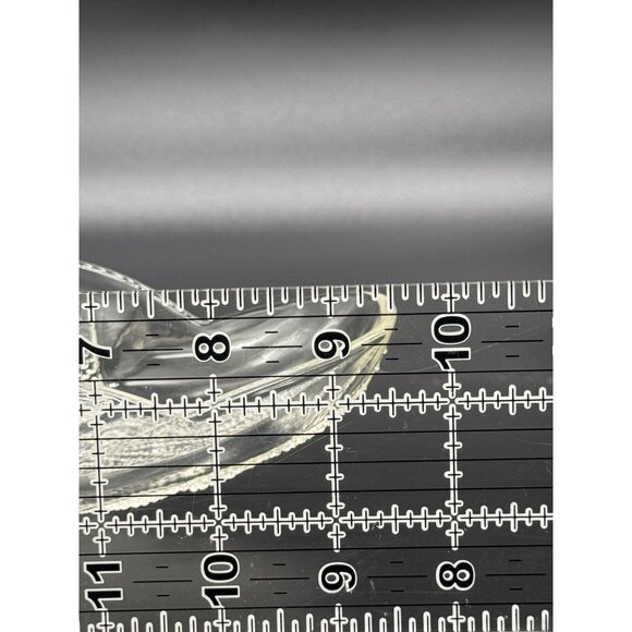 Vintage Anchor Hocking Clear Glass Oblong Relish Dish With Renaissance Leaf Desi - Picture 6 of 12